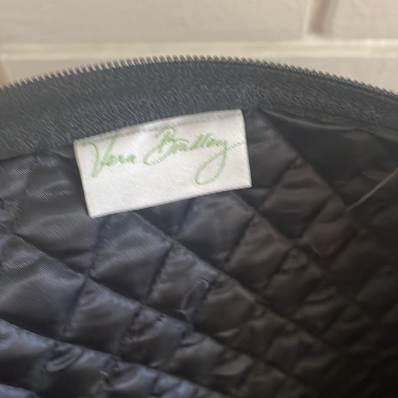 VERA BRADLEY Women's Quilted Black Pink Floral Duffle Bag Weekender - Picture 9 of 9